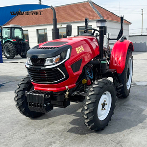 <strong>Agricultural</strong> Machine <strong>Equipment</strong> 4 Cylinder Engine 50hp 60hp 70hp 80hp Tractor With Cabin - Product Image 2