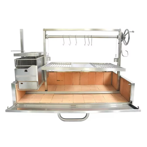 <span class=keywords><strong>Parrilla</strong></span> de Acero Inoxidable Santa Maria Con Brasero Argentina <span class=keywords><strong>Parrilla</strong></span> de Carbón <span class=keywords><strong>Parrilla</strong></span> Barbacoa Exterior - Product Image 6