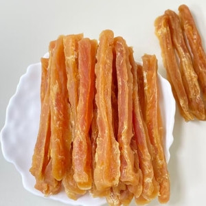 Pechuga de pollo orgánica natural pura Jerky al por mayor golosinas para mascotas masticar perros - Product Image 6