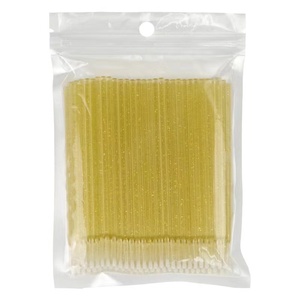100pcs Ultra Soft Microfiber Eyelash Cleaning Brush Portable Lash <b>Extension</b> Microbrush Tool - Product Image 4