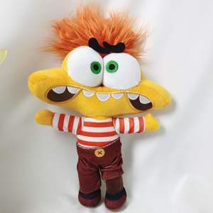 Jouet en peluche personnalisé à l'envers personnage de dessin animé envie colère anxiété dégoût embarras Ennui joie doux peluche poupée oreiller - Product Image 4