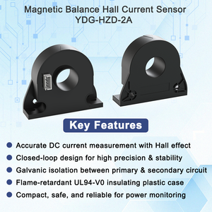 YADA-Transformador de corriente 0-250A con certificación UL, 0-40mA, sensores de corriente de núcleo dividido de efecto <span class=keywords><strong>Hall</strong></span> - Product Image 5