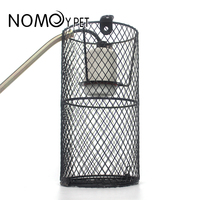 Protecteur d'ampoule anti-brûlure en maille métallique rehaussée de grande taille
