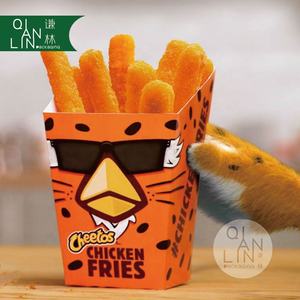 Boîtes d'emballage alimentaire <span class=keywords><strong>à</strong></span> emporter, boîtes en papier de qualité alimentaire professionnelle, de poulet et frites imprimée, vente en gros, pièces - Product Image 3