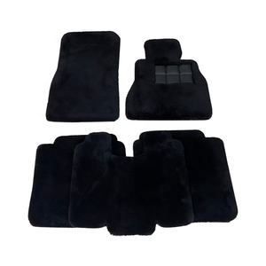 Tapis de sol en laine d'agneau ultra-luxueux, tapis de sol en peau de mouton long pour conducteur, pour BMW I7, fond en burr antidérapant - Product Image 2