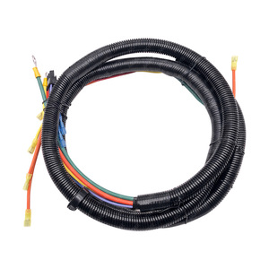 Faisceau de câblage industriel, câble multiconducteurs avec protection par tube ondulé pour armoire PLC, âme en cuivre, isolation en PVC - Product Image 1