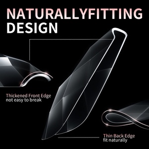120-140 pièces de faux ongles flexibles 3D en diamant, extensions d'ongles en ABS, amande naturelle, transparents, fins, sans trace, à presser - Product Image 5