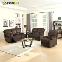 Fauteuil inclinable manuel en cuir de grande taille CY pour la maison, canapé 3 places, 2 places, fauteuil à bascule individuel