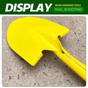 Высококачественная углеродистая сталь, деревянная ручка, садовый инструмент, лопата для фермы - Product Image 5