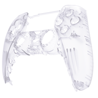 Pour la coque de la manette PS5-Façade transparente transparente EXtremeRate, élégante et élégante