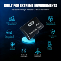 Tarjeta de Memoria Flash Mini SD Original OEM SLC Industrial TF de 4GB para Uso Industrial en Exteriores