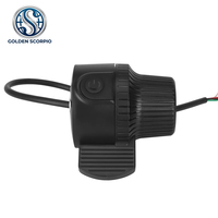 Acelerador de Pulgar de Plástico Resistente al Agua para Patinete Eléctrico KUGOO Kukirin G2 G3 G4, Control de Velocidad, Plug-and-Play