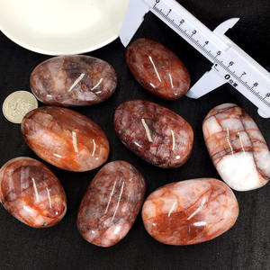 Vente en gros guérisseur rouge de palmiers en cristal de quartz de feu naturel de haute qualité pour décoration ou cadeaux Feng Shui - Product Image 3