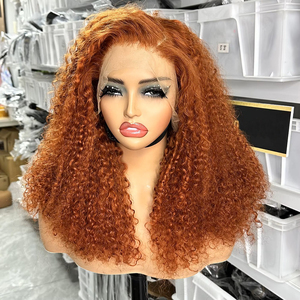 Pelucas <span class=keywords><strong>de</strong></span> <span class=keywords><strong>Cabello</strong></span> Humano Rizado al por Mayor, Frontal <span class=keywords><strong>de</strong></span> Encaje HD 13x4 13x6, Pelucas Sin Pegamento <span class=keywords><strong>de</strong></span> <span class=keywords><strong>Cabello</strong></span> Humano Rizado Birmano Natural Pixie para Mujeres - Product Image 3