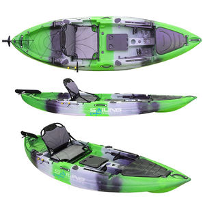 Barco de pesca de plástico para una sola persona de alta calidad Catamarán Canoa Kayak de pesca <span class=keywords><strong>mar</strong></span> Fabricante profesional - Product Image 3
