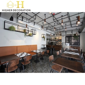 Diseño de mostrador de cafetería de estilo industrial, quiosco de <span class=keywords><strong>café</strong></span> y diseños únicos de cafetería para cafetería de moda - Product Image 2