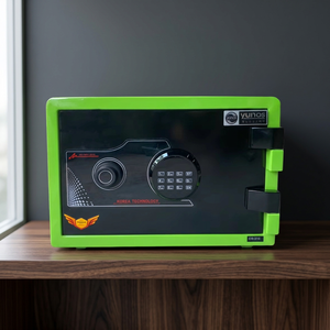 Genuine Korean Yunos YNS-31E Safes with Waterproof Option Fingerprint+Password+<b>Key</b> Locks Powder Coated Finish - Product Image 3
