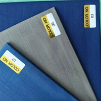 Tissu sur mesure en tr slub polyester viscose 300g/m, tissu de costume de luxe tr 80/20 sergé pour pantalon homme