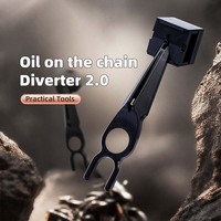 Séparateur d'huile pour chaîne de moto, anti-éclaboussures, outil de graissage pour moto et vélo, outil multifonction pour vélo