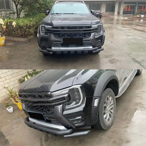 Paraurti Anteriore in Acciaio Bull Bar Ferro Paraurti Protezione per <span class=keywords><strong>Ford</strong></span> <span class=keywords><strong>Ranger</strong></span> T9 Nuova Generazione 2022+ <span class=keywords><strong>Accessori</strong></span> Offroad <span class=keywords><strong>4x4</strong></span> - Product Image 6
