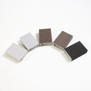 New Products Multi Scene Use of Aluminum Oxide Sanding 80 Rectangle Abrasive Tools Sponge <strong>Sand</strong> <strong>Block</strong> - Product Image 6