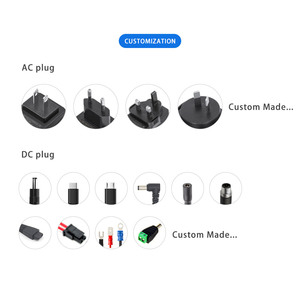 Xing Nhân Dân tệ xy nhà máy bán hàng trực tiếp AC DC Power adapter 5V-24V 1a-3a IP44 không thấm nước đa-cắm CE chứng nhận PC chất liệu - Product Image 3