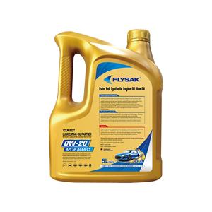 FLYSAK olio motore porcellana foshan produttore, estere completo sintetico olio motore blu olio per Volkswagen sp c5 0w-20 5 litri - Product Image 2