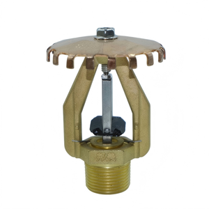 <span class=keywords><strong>Tête</strong></span> <span class=keywords><strong>de</strong></span> sprinkler incendie DN25 K363/74 ℃   <span class=keywords><strong>Tête</strong></span> <span class=keywords><strong>de</strong></span> sprinkler en laiton à raccord à souder ESFR (Ession) à réponse rapide et suppression indépendante - Product Image 1