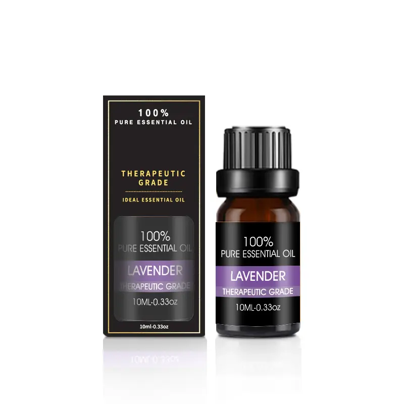 Commercio all'ingrosso huile essentielle private label 100% puro distillazione set regalo puro cura della pelle idratante 10ml olio essenziale