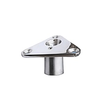 Base triangulaire en acier inoxydable 304 316 pour rail de bateau, très résistante à la corrosion, durable dans les environnements marins salés
