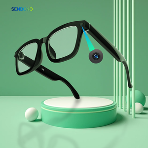 Senbono thông minh ai dịch Kính V03 máy ảnh HD 1080p cuộc gọi video âm nhạc ai trợ lý giọng nói kính thông minh với máy ảnh Wifi - Product Image 1