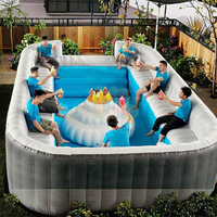 Canapé flottant gonflable en PVC de qualité supérieure pour piscine, idéal pour les fêtes en extérieur, les bars aquatiques et les enfants (y compris les nouveau-nés)