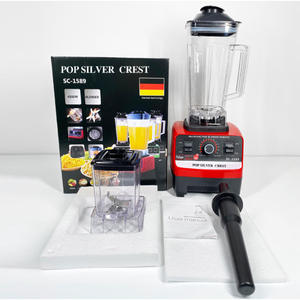 เครื่องปั่น Silver Crest SC-1589 กำลังไฟ 3000 วัตต์ ความจุ 1 ลิตร 3 ลิตร โถพลาสติก ใบมีดคู่ เครื่องคั้นน้ำผลไม้ เครื่องเตรียมอาหาร สำหรับใช้ในครัวเรือน - Product Image 5