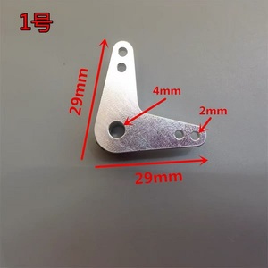 Brazo de timón de ángulo recto para barco RC CNC, brazo basculante de lado único/doble, brazo de dirección con varilla de conexión, timón para barco modelo - Product Image 4