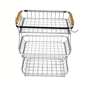 Cestino per <span class=keywords><strong>Frutta</strong></span> a 3 Livelli Fluxry per Esposizione da Tavola, Portafrutta Smontabile, Organizzatore per <span class=keywords><strong>Frutta</strong></span> e Verdura - Product Image 2