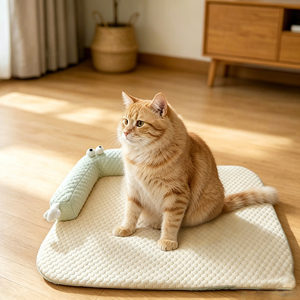 Dog Bed Mat Blanket Pet Summer Cooling Mat for Sofa Bedroom Indoor Dogs <b>Cats</b> Sleeping Removable Washable Cover Pet Cooling Mat - Product Image 6