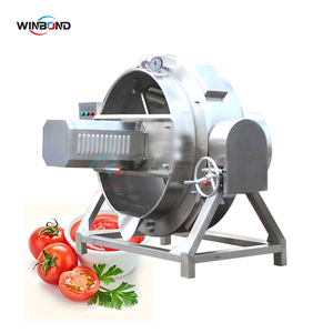 Olla de cocción encamisada de 100L con calentamiento a gas y mezclador para mermelada, <span class=keywords><strong>mantequilla</strong></span> de cacahuete y mezcla de sándwiches, ¡Gran oferta! - Product Image 3