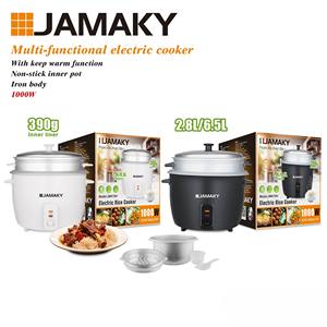 Olla <span class=keywords><strong>Arrocera</strong></span> Eléctrica Práctica de 1000W y 2.8L para Uso Doméstico, con Función para Mantener Caliente y Tapa de Acero Inoxidable - Product Image 6