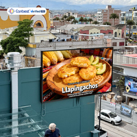 Écran LED publicitaire extérieur canbest APRO P6 6,67 mm 4800x2880 mm (15,7x9,4 pieds) pour centre commercial en Équateur