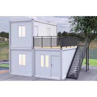 Maisons préfabriquées modernes de luxe, maison préfabriquée modulaire, facile à assembler, maison conteneur de 20 pieds ou 40 pieds