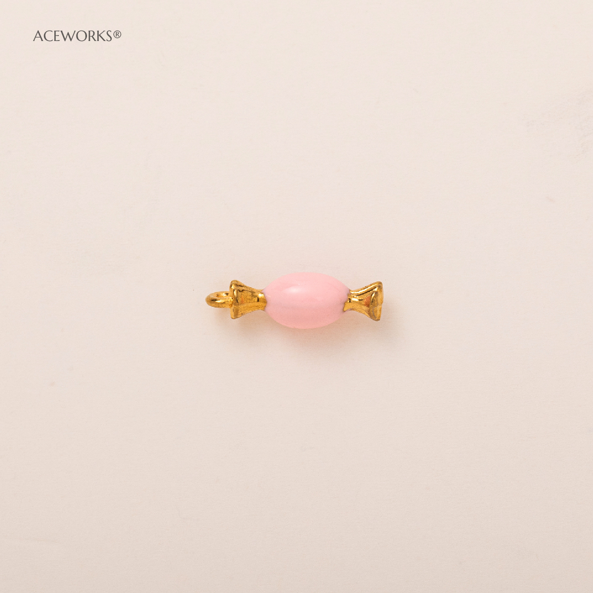 Pink candy pendant