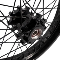 Ensemble de roues Supermoto pour moto électrique tout-terrain, roue avant 2.15*17, roue arrière 2.5*17, moyeu en alliage CNC, pour Talaria Sting MX3 R MX4 X3