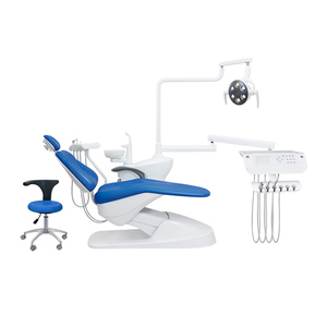 Fauteuil dentaire de qualité supérieure avec crachoir intégré, unité dentaire électrique complète, fauteuil de traitement - Product Image 1