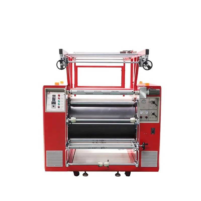 Rodillo de impresión de doble cara, máquina de prensado de calor con cordón de sublimación, gran oferta