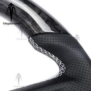 Convient pour <span class=keywords><strong>Dodge</strong></span> RAM Charger Challenger Chargersrt Challengersrt <span class=keywords><strong>SRT</strong></span> LED volant en Fiber de carbone - Product Image 6