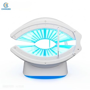 Lit de bronzage solaire à lumière bleue CHANGBEI, lampes de bronzage professionnelles allemandes - Product Image 4