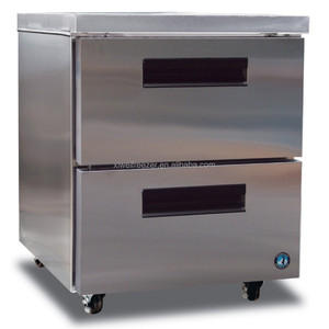 Congelador Refrigerado Comercial de Acero Inoxidable, Pequeño, de Doble Cajón, de Una Sola Temperatura, para Uso Doméstico - Product Image 2