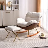 Modhomi Bestseller Moderner Schaukelstuhl Einzelner Freizeit-Liegestuhl Wohnzimmer Heimeinrichtung Großhandel