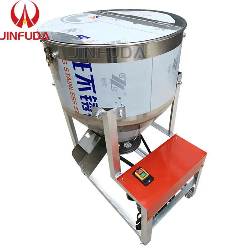 75kg Fodder Mixing Machine/ Animal Feed Mixer/ Vegetable Or Grain Seed Dressing Processing Equipment