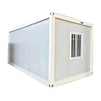 Maison préfabriquée en acier et bois pliable de Chine, conteneur pliable rapide, emballage plat, préfabriqué, 20 pieds, 40 pieds, maison modulaire portable, camps, hôtel